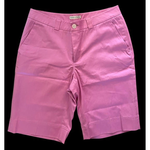 Fairway & Greene Pants - Fairway & Greene Pink Golf Shorts Women's Size 8 Cotton‎ Blend